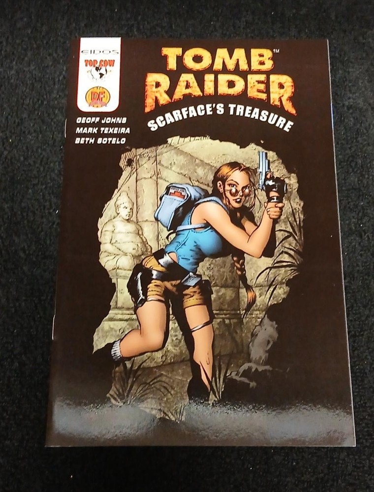 2003 Top Cow Dynamic Forces Tomb Raider Scarface's Treasure Nm With Coa