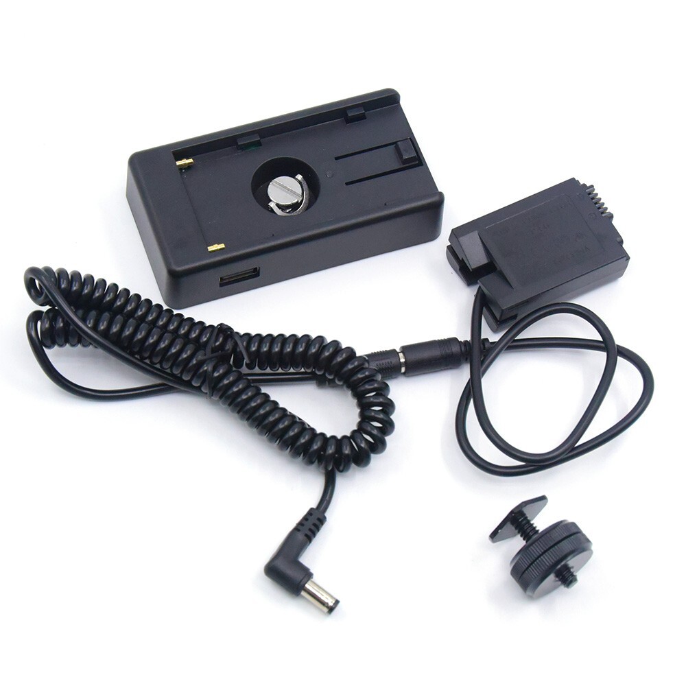 EN-EL25 Dummy Battery EP-5G With NP-F Adapter Plate Kit for Nikon Z50, ZFC, Z30