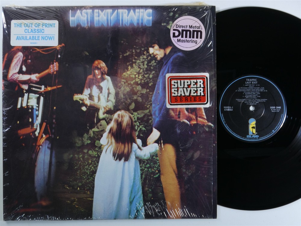 TRAFFIC Last Exit ISLAND LP VG++ SHRINK f