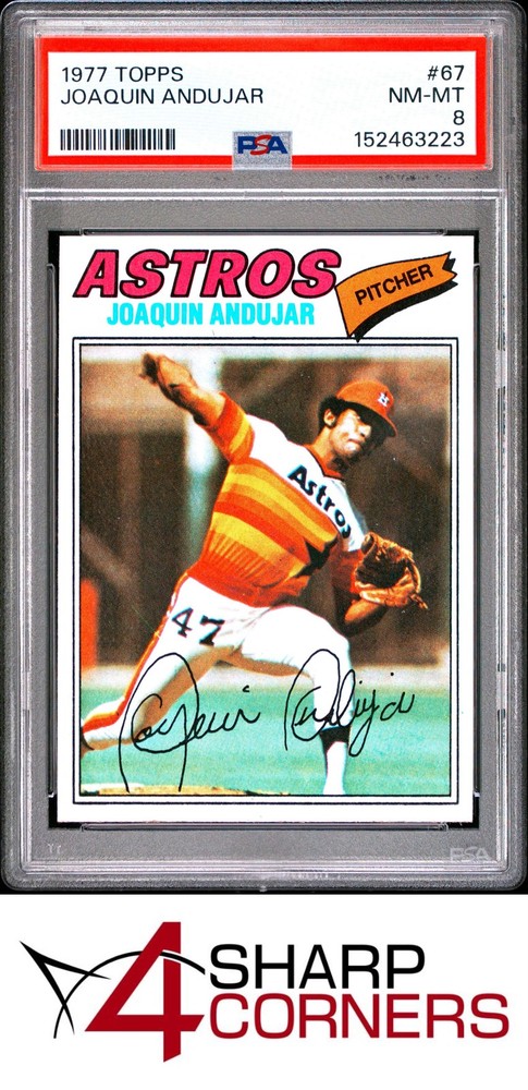 1977 Topps #67 Joaquin Andujar Rc Astros Psa 84SC: The hobby’s top consignment resource on eBay!
