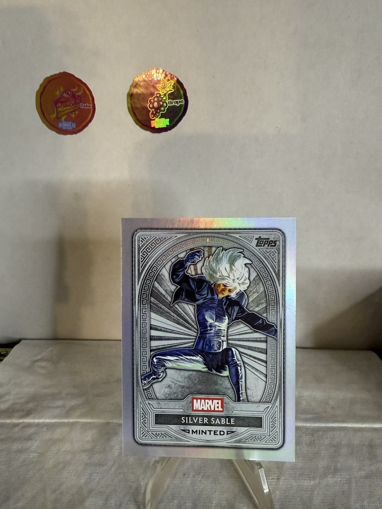 2025 Topps Mint Marvel #74 Silver Sable Silver