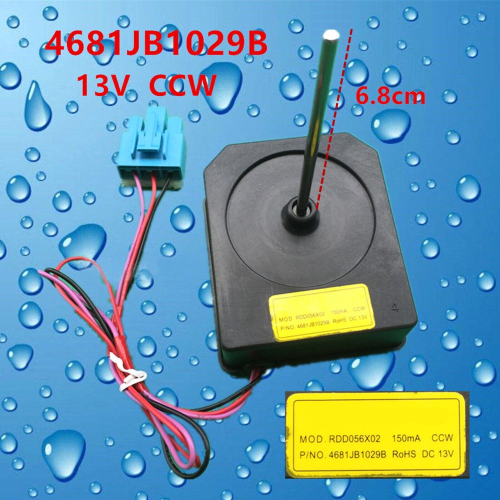 Motor Cooling Fan MOD.RDD056X02 4681JB1029B for LG Door Refrigerator Repairing