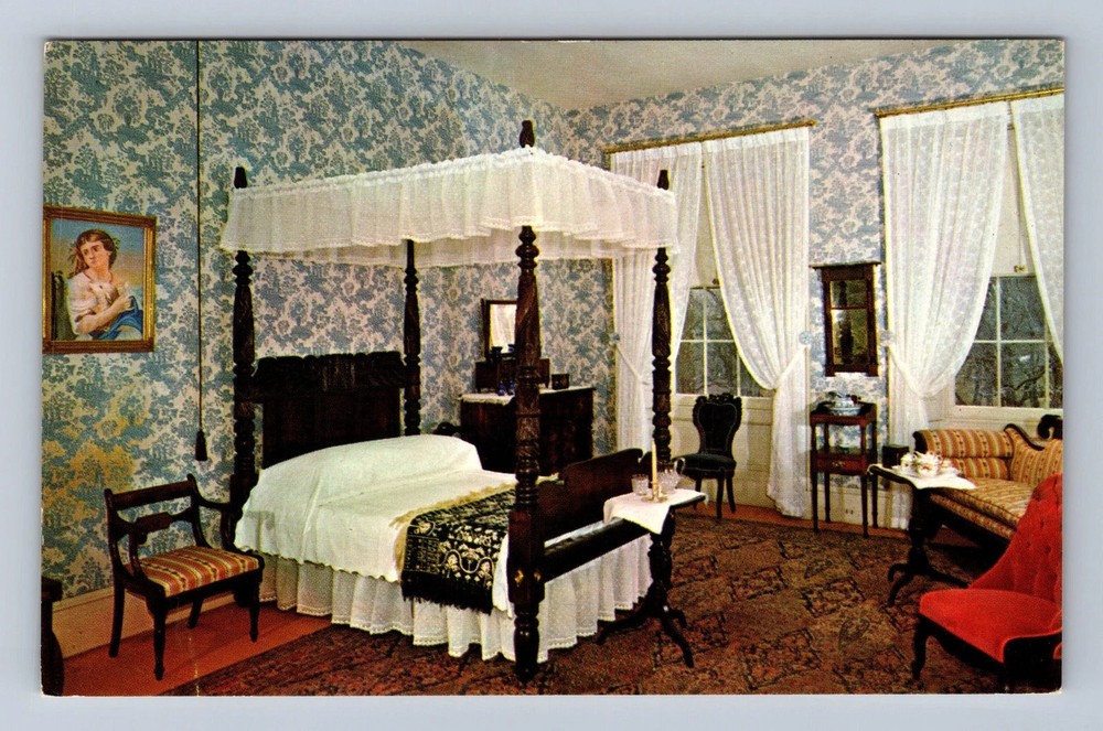 Lancaster PA- Pennsylvania Lovely Room Wheatland Vintage Postcard