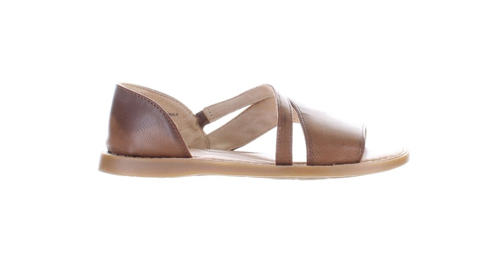B.O.C. Womens Melly Brown Sandals Size 6 (7825862)