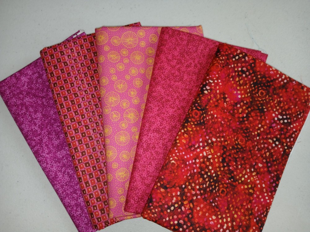 Lot 5yds quilt fabric build your stash QSQ OOP HTF name brand cotton