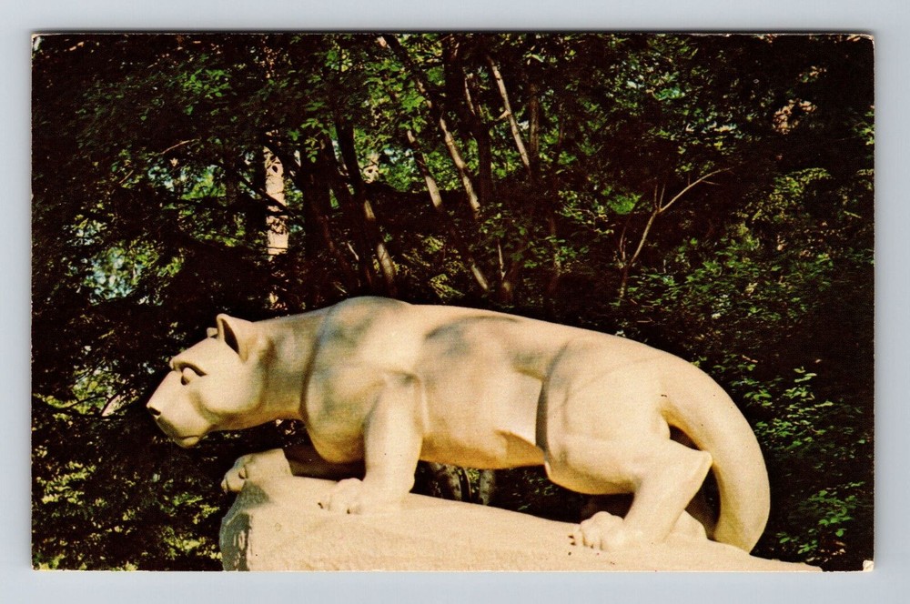 PA-Pennsylvania, Lion Shrine At State University, Vintage Postcard