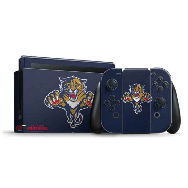 NHL Florida Panthers Nintendo Switch Bundle Skin - Florida Panthers Distressed