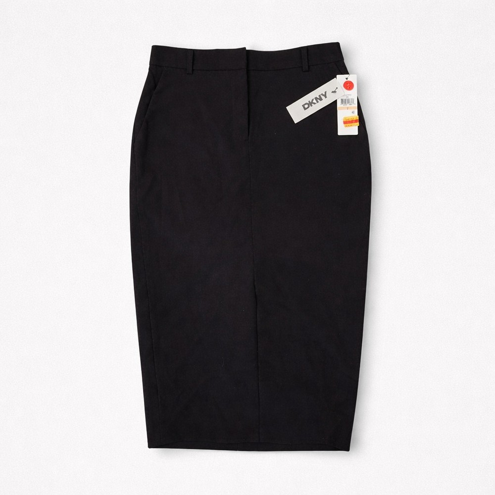 DKNY Women's Classic Back Zipper Straight, Pencil Lined Skirt Size 2 NWT $89