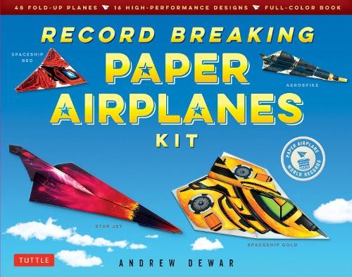 Andrew Dewar Record Breaking Paper Airplanes Kit (Mixed Media Product)Another great item from Rarewaves USA | Free delivery!