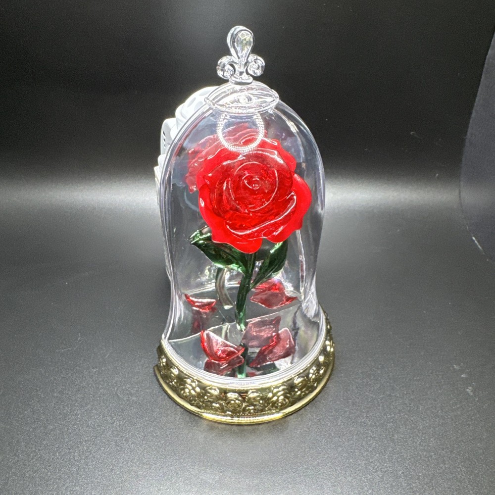 Disney Princess Belle Wallflower Scented Plug-In with Glowing Rose Light