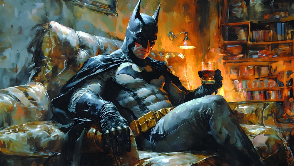 Batman DC   Metal Art Print Comics Poster 8in x 12in Lot Up