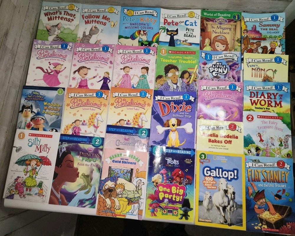 Children Mixed Lot of x26 Books Easy Level 1 2 3 Reader Books