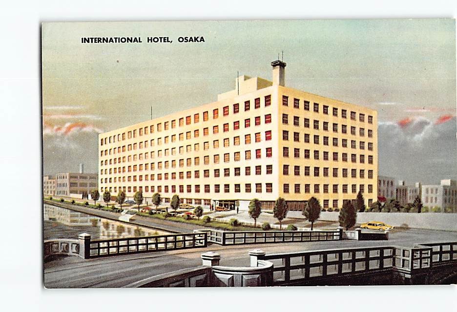 Postcard International Hotel Osaka Japan