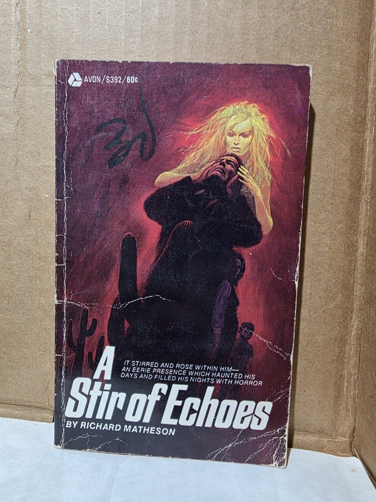 Stir of Echoes by Richard Matheson, published by Avon Books. #A40873