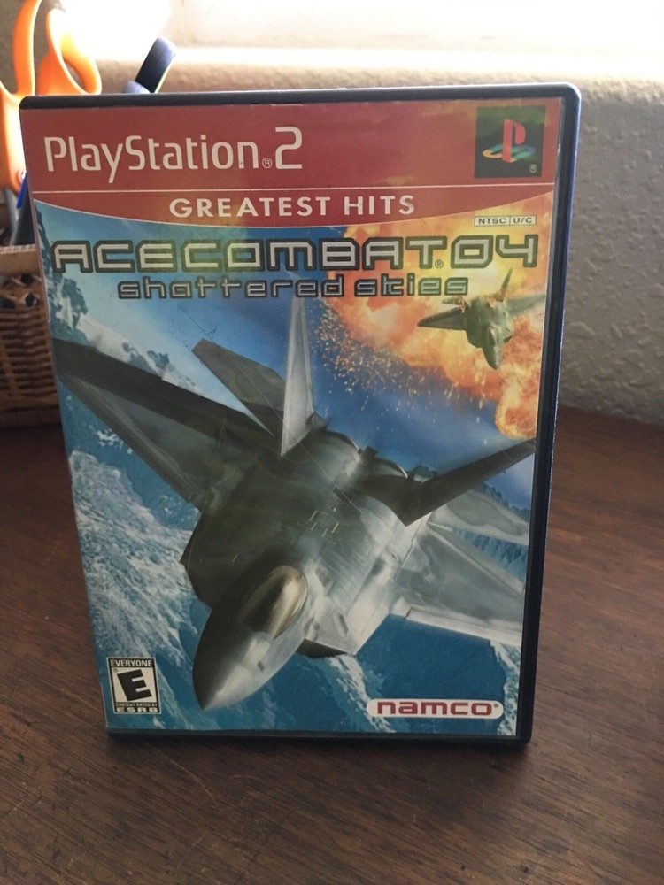Ace Combat 4 Shattered Skies (PlayStation 2 PS2) . CIB-image