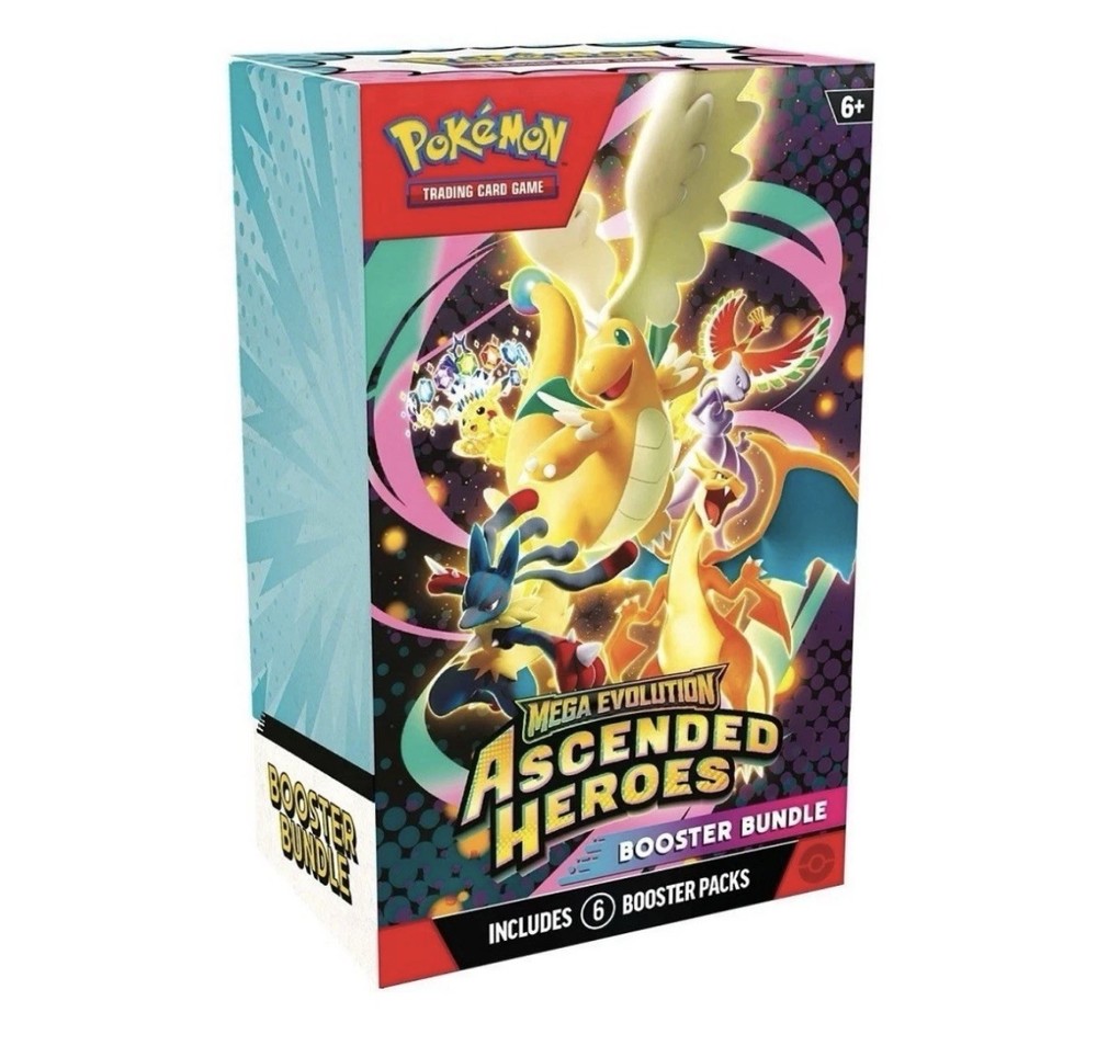 Pokemon TCG: Ascended Heroes Factory Sealed Booster Bundle Box