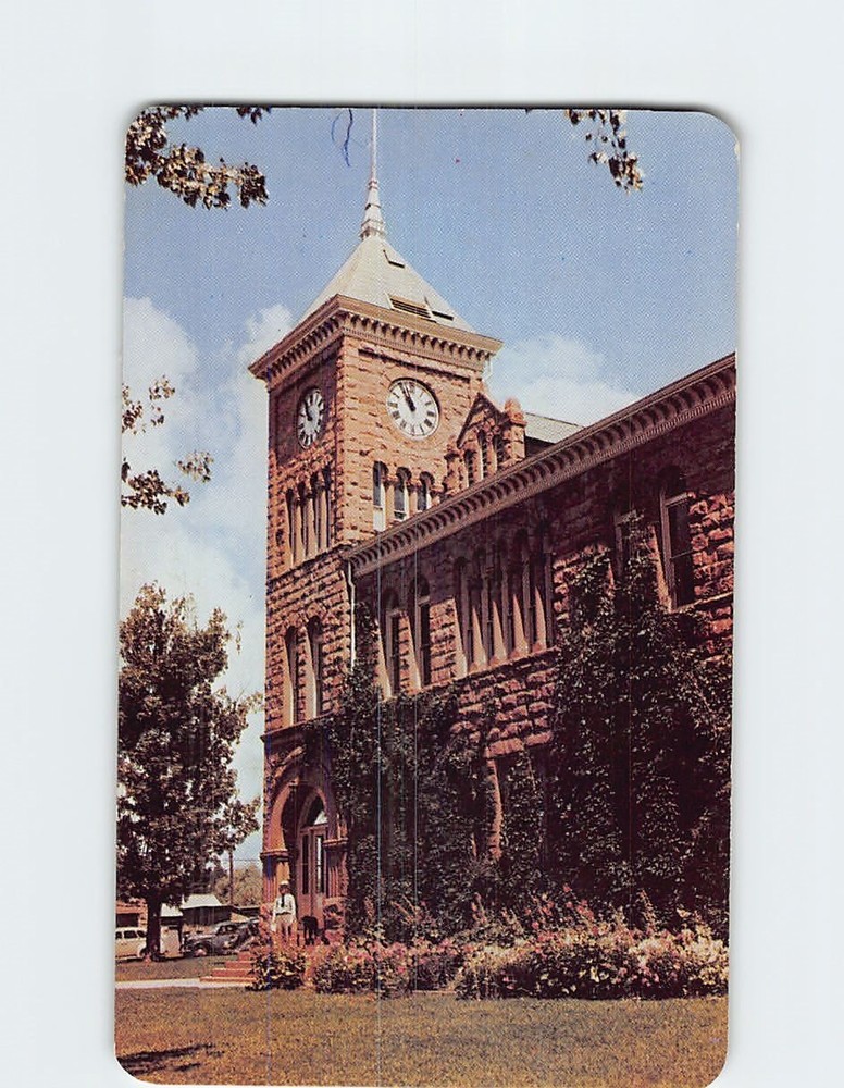 Postcard The Coconino County Court House in Flagstaff Arizona USA