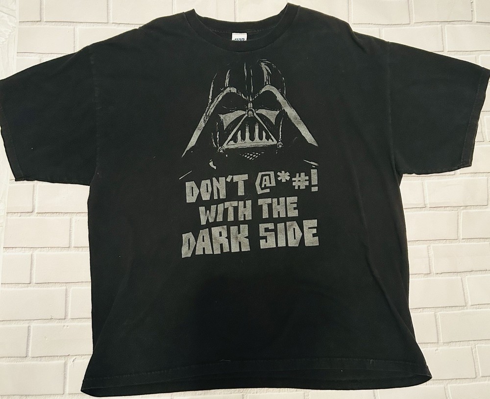 Star Wars - Darth Vader Don’t F With The Dark Side T-shirt. Men’s 2XL Excellent