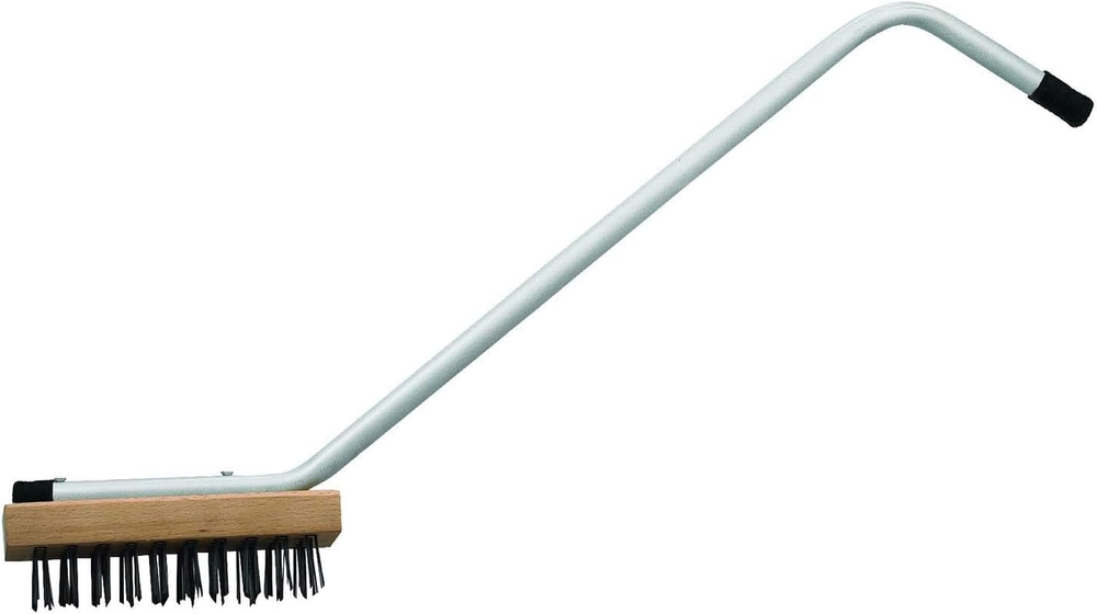 7-Inch Steel Wire Broiler Bristle Brush for Tough Cleaning Tasks