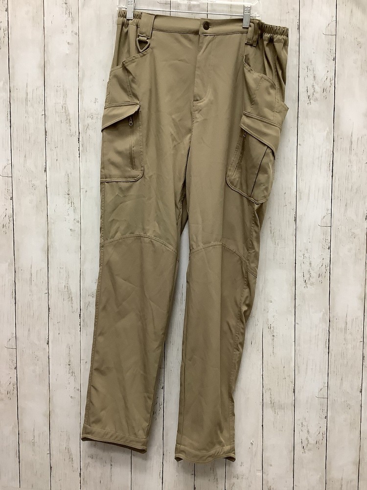 Mens Khaki Cargo Pants 32 L 0422-252