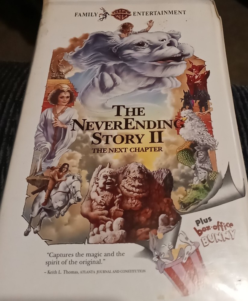 The Neverending Story 2: The Next Chapter (VHS, 1991)