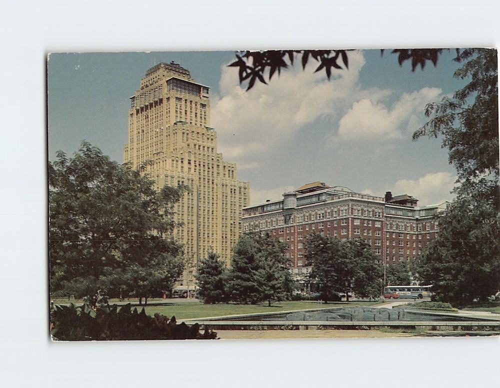 Postcard The Chase Park Plaza St. Louis Missouri USA