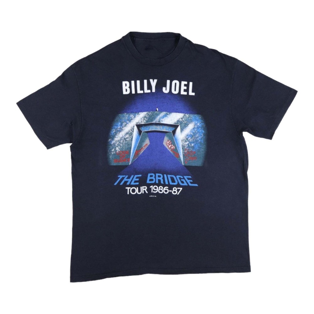 Vintage Billy Joel The Bridge Tour T-shirt All Size S to 5XL BA087 FREE SHIPPING