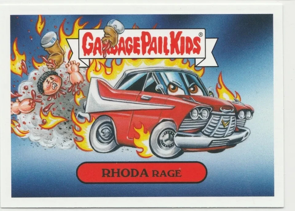 Rhoda Rage #2a Garbage Pail Kids GPK 2019 Revenge of Oh the Horror-ible