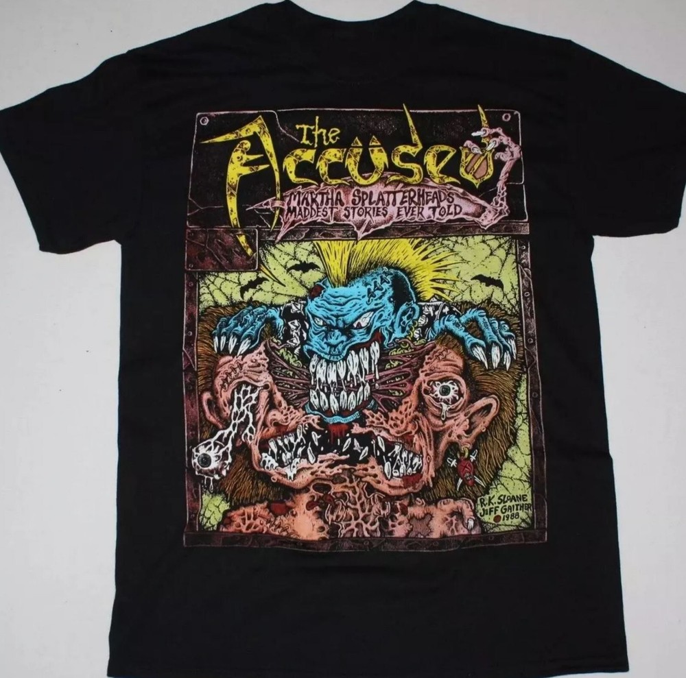 THE ACCUSED MARTHA SPLATTERHEAD_S MADDEST STORIES EVER TOLD T-SHIRT