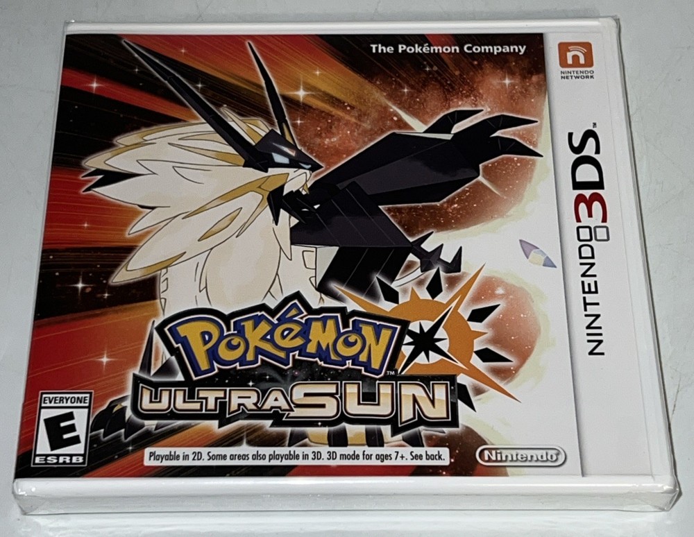 Pokemon Ultra Sun (Nintendo 3DS) New Sealed - US Version