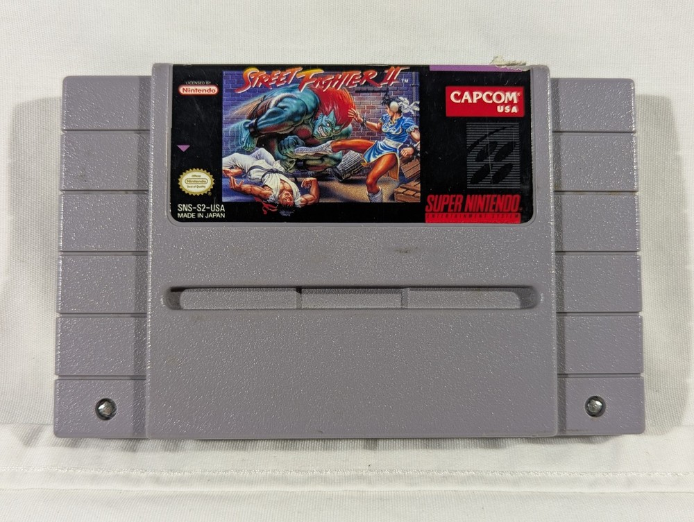 Street Fighter II 2 1992 Super Nintendo SNES Cart Only Tested