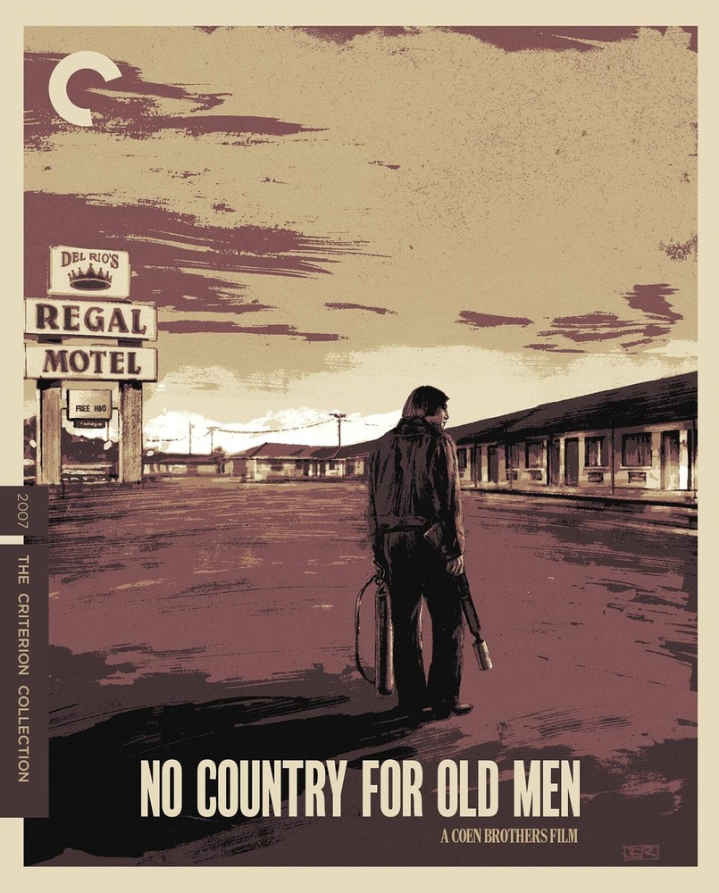 No Country for Old Men Criterion Collection Blu-ray starring Javier Bardem