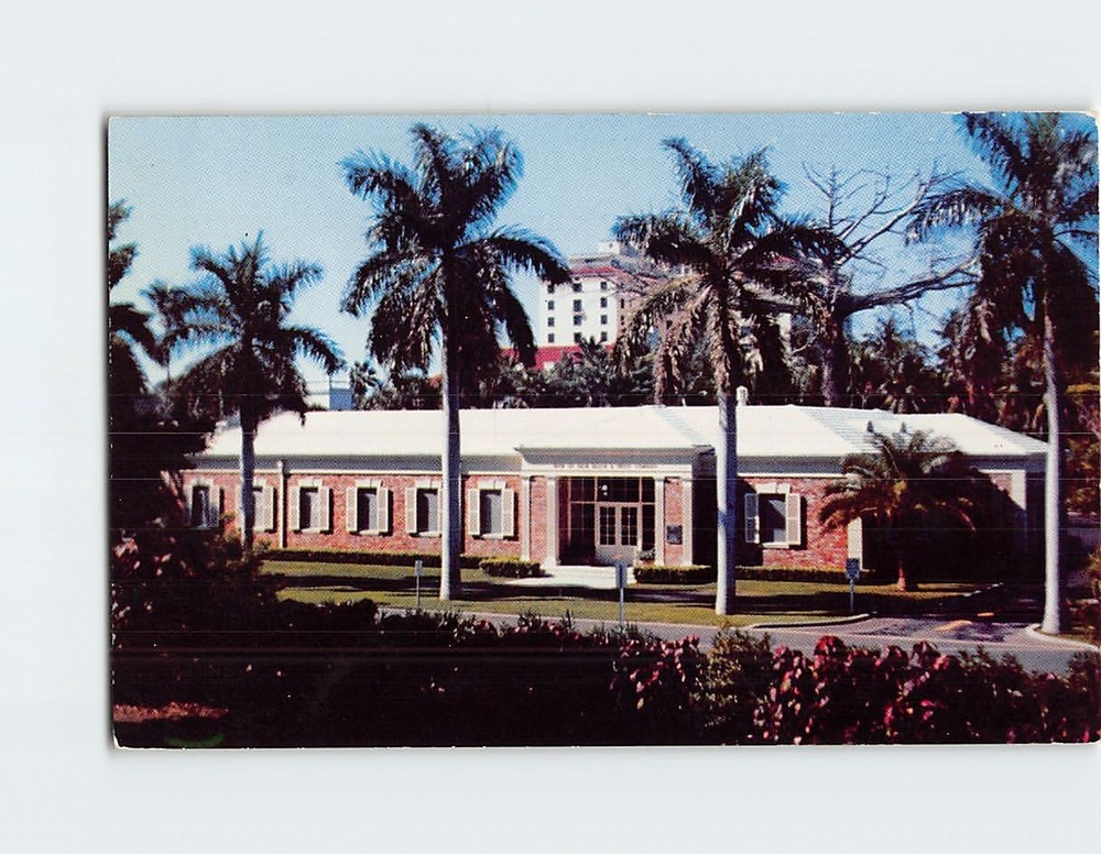 Postcard Bank of Palm Beach and Trust Company Florida USA