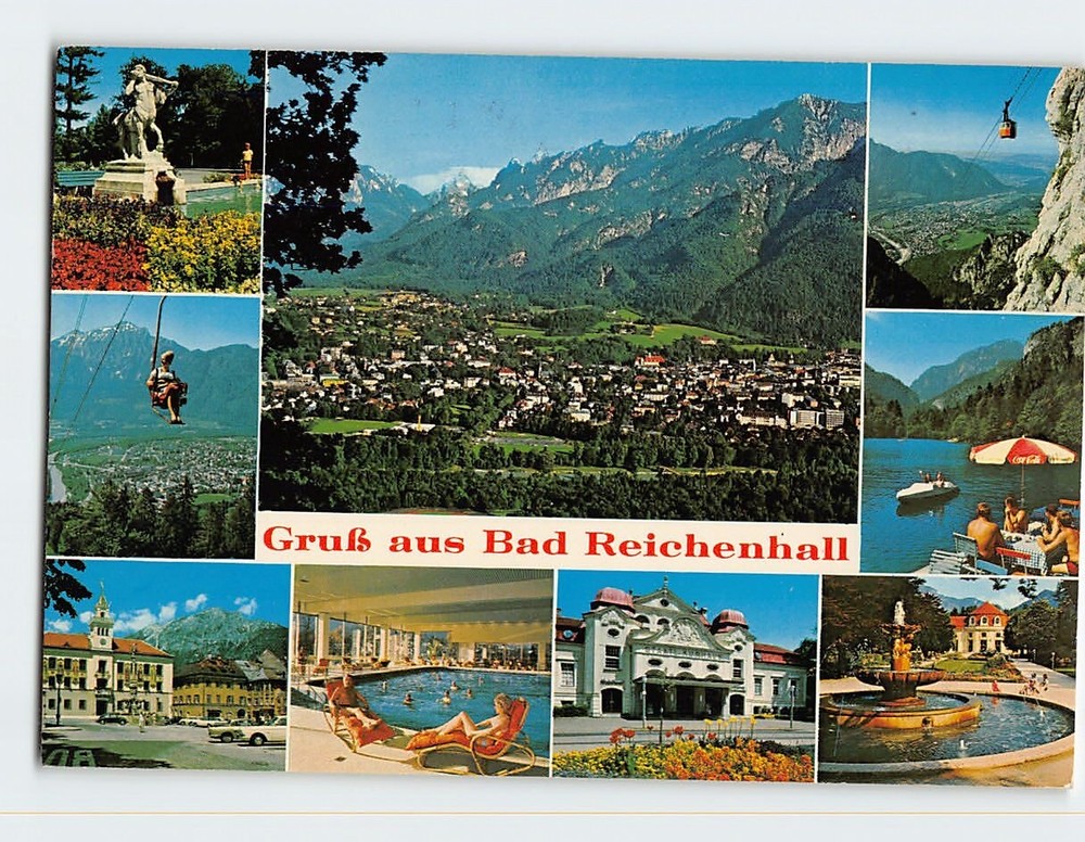 Postcard Gruß aus Bad Reichenhall Germany
