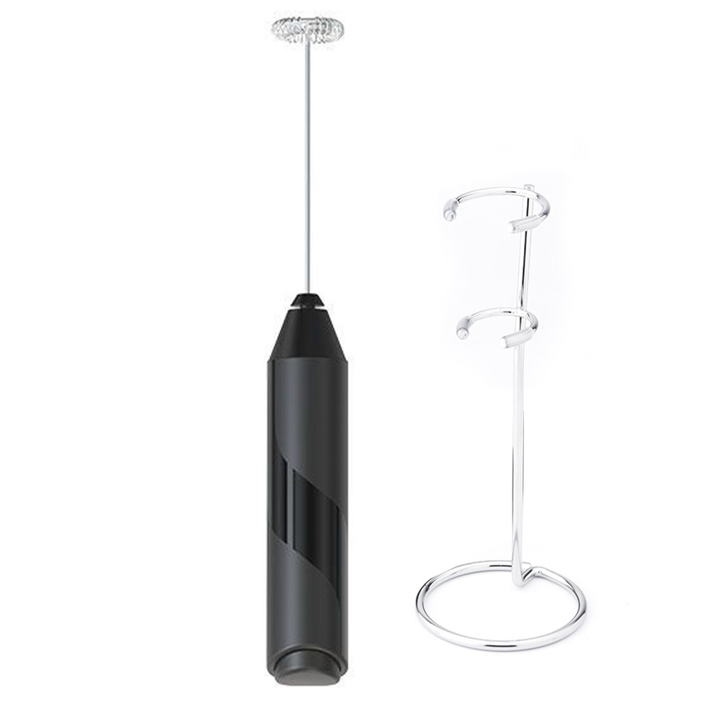 10000RPM~14000RPM Speed ABS&Stainless Steel Electric Milk Frother Handheld Tool-image