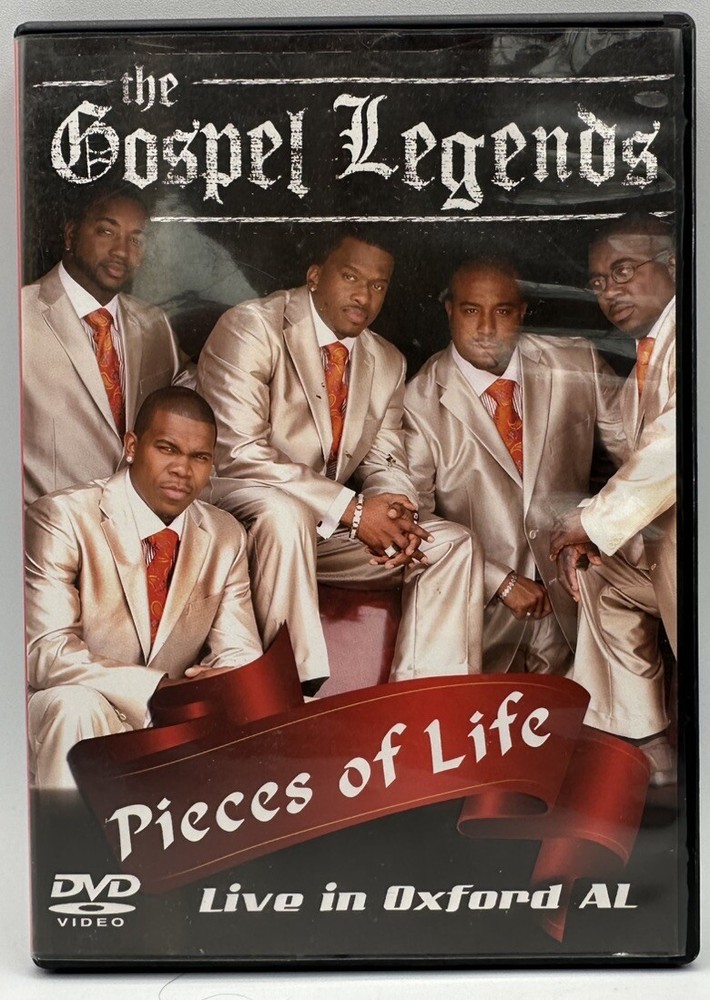 The Gospel Legends DVD Pieces Of Life Live In Oxford Alabama 2025