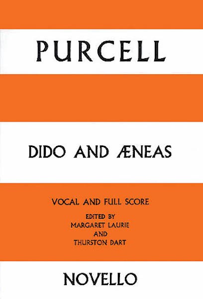 Henry Purcell Dido and Aeneas Vocal Score Opera Sheet Music Novello Book