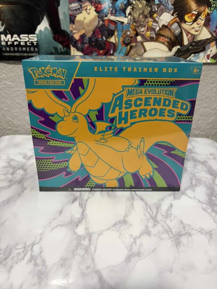Pokemon TCG:  Ascended Heroes Elite Trainer Box (ETB) Factory Sealed💥