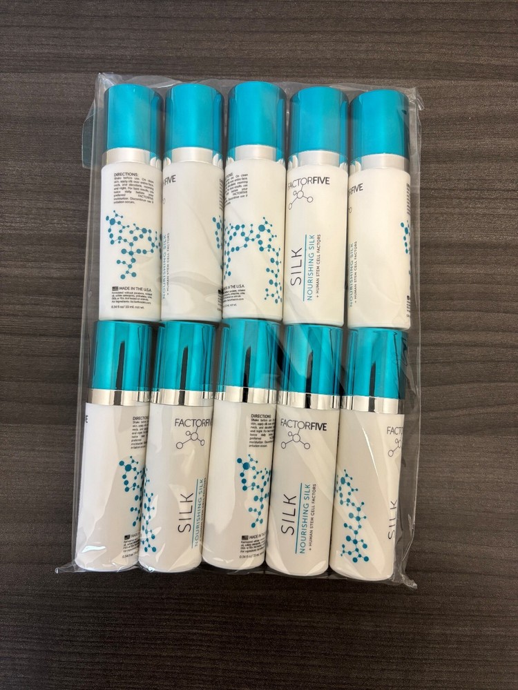 Factor Five Silk 10 mL bottles 10 pack