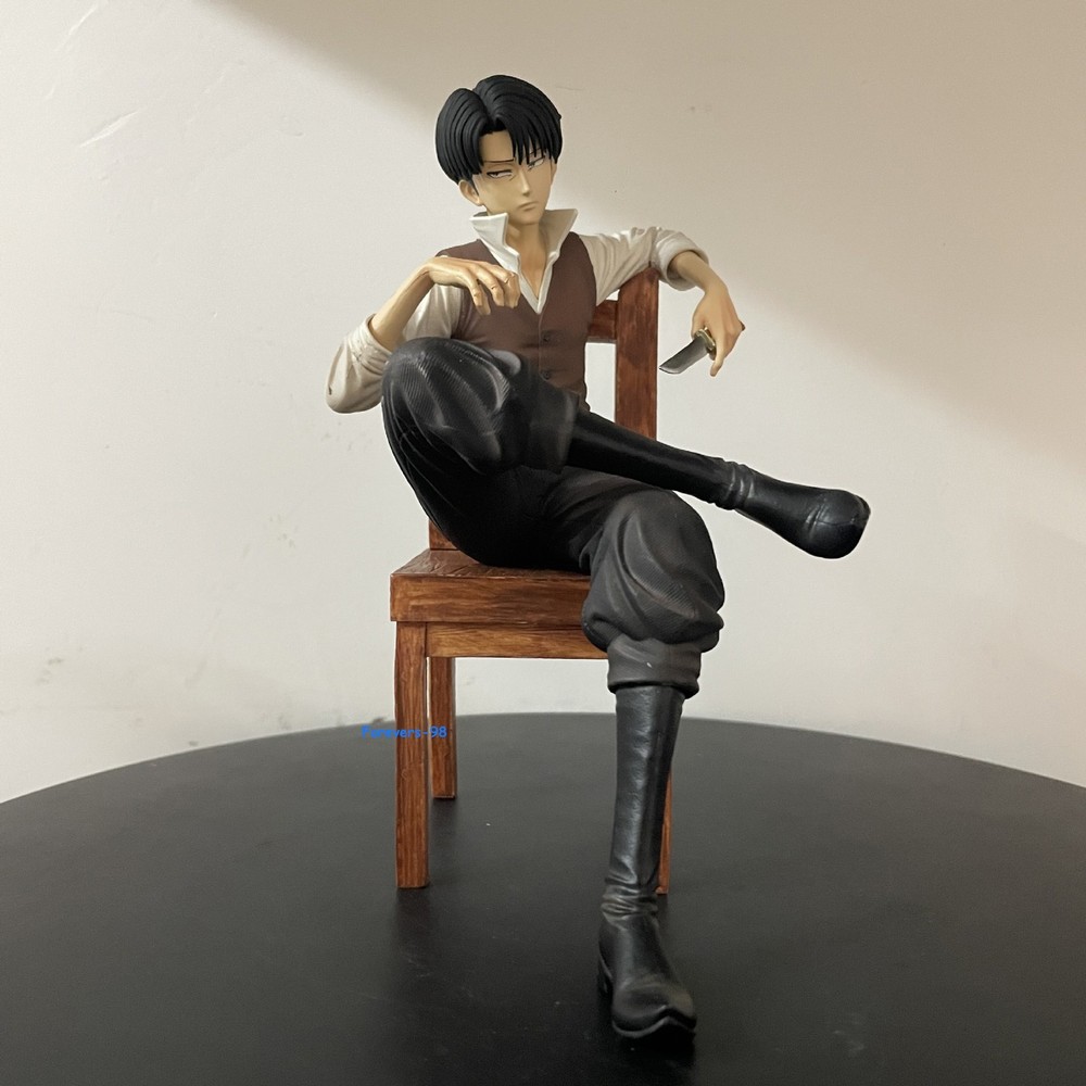 Attack on Titan Levi Ackerman 19cm Anime Figure Statue Ornament Collectibles Toy