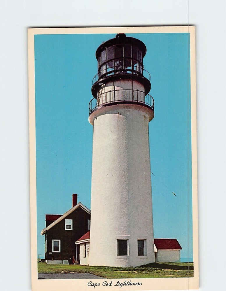 Postcard Highland Light Cape Cod National Seashore Massachusetts USA