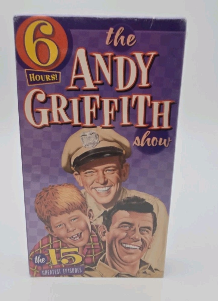 The Andy Griffith Show (VHS) 15 Greatest Episodes 6 Hours - Factory Sealed!
