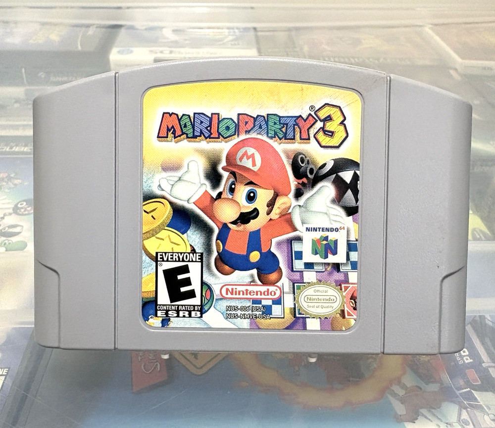 Mario Party 3 Nintendo 64 N64 Tested Authentic Clean Fast Shipping