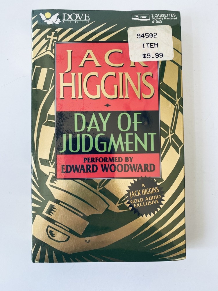 Audiobook on Cassette - Day of Judgement by Jack Higgins FACTORY SEALED