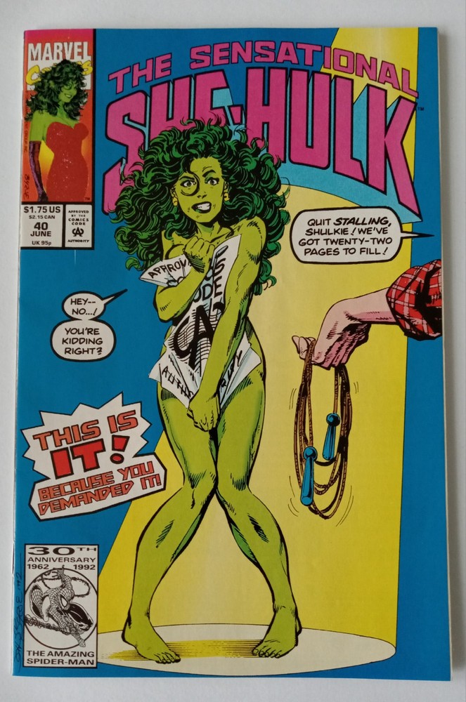The Sensational She-Hulk #40 (Marvel Comics June 1992)