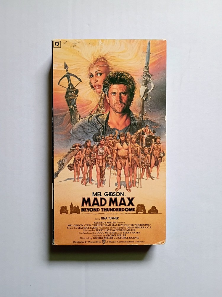 Mad Max Beyond Thunderdome VHS Warner 1985 NTSC Action Mel Gibson Tina Turner