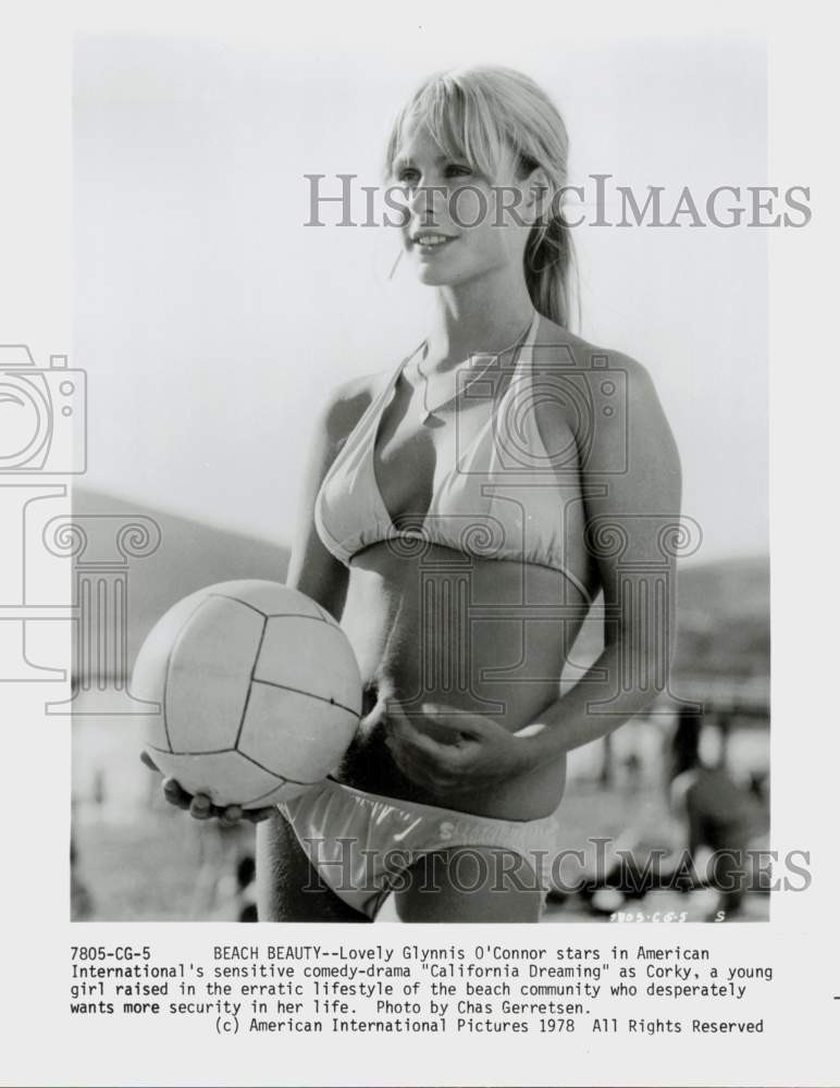 1978 Press Photo Actress Glynnis O'Connor stars in 