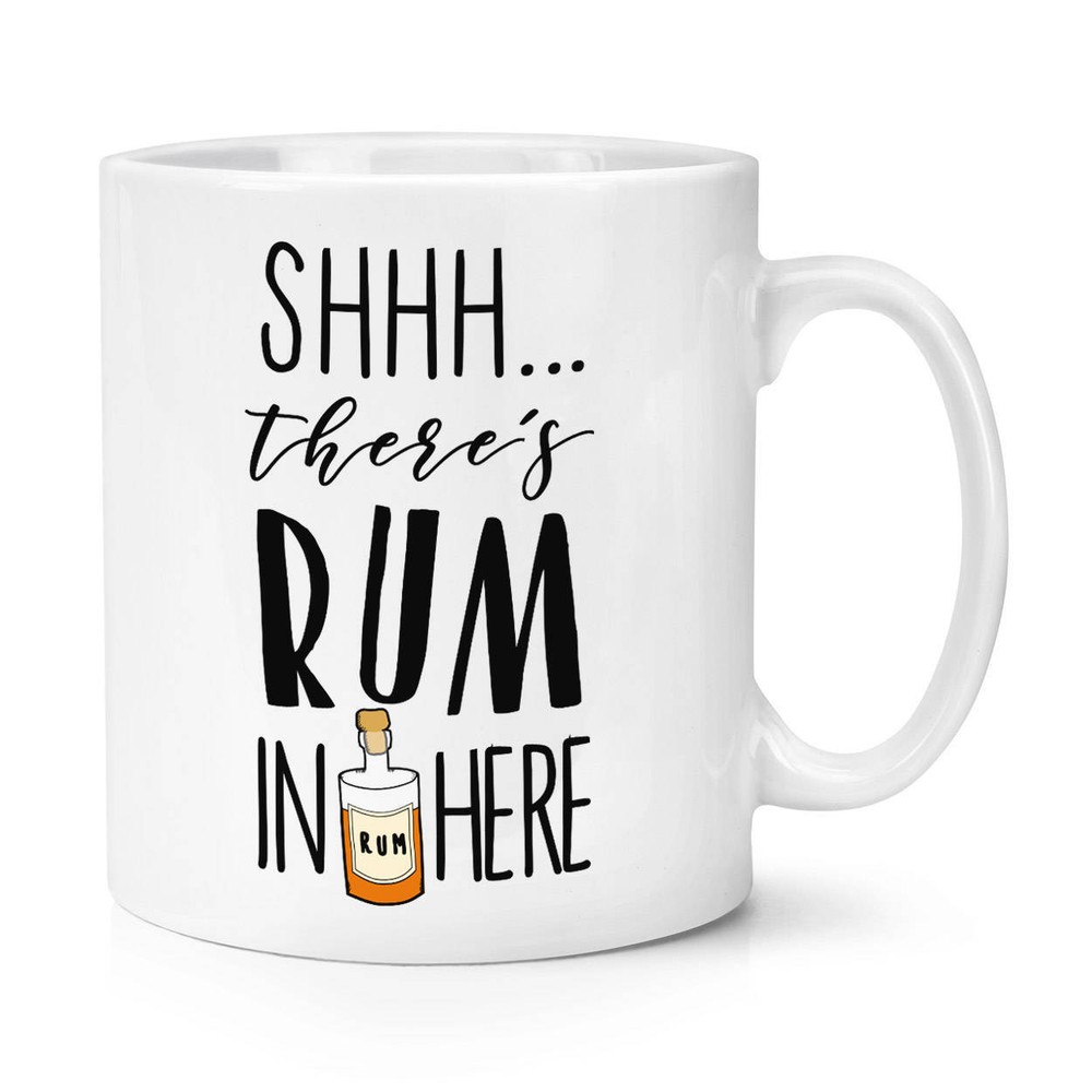 Shhh There's Rum In Here Coffee Mug Coffee Cup Mug Cup