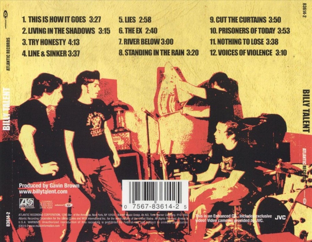 Billy Talent Billy Talent New Cd