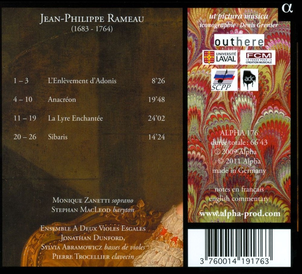 A Deux Violes Esgales Jean-Philippe Rameau: Les Surprises De L'amour (Transcript